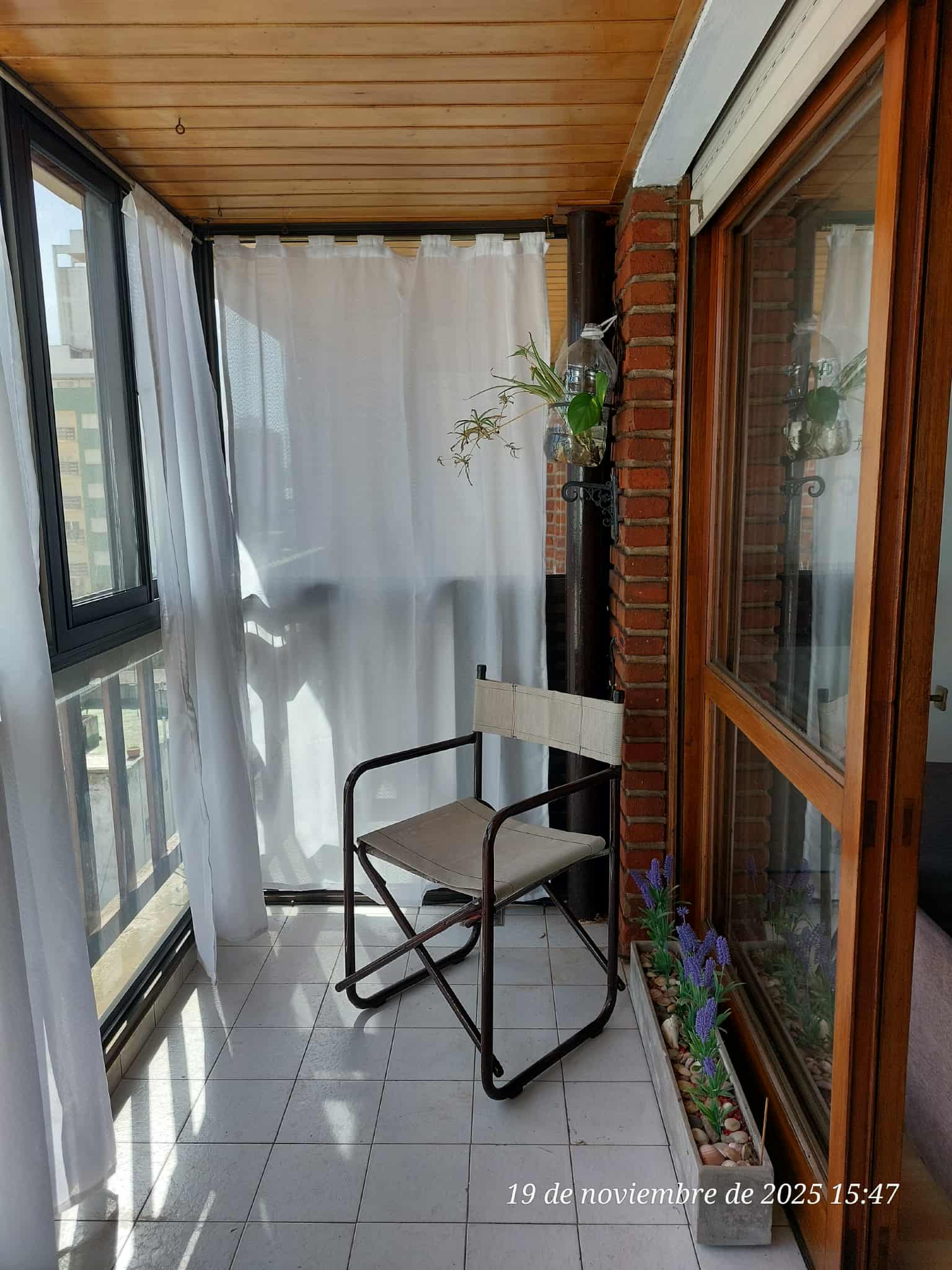 Luminoso departamento con balcón cerca de La Perla